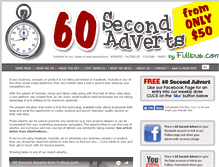Tablet Screenshot of 60secondadverts.fullbus.com
